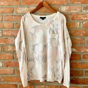 Sanctuary Camouflage Print Sweater
